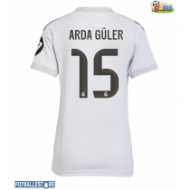 Real Madrid Arda Guler #15 Hjemmedrakt Dame 2025-26 Kortermet